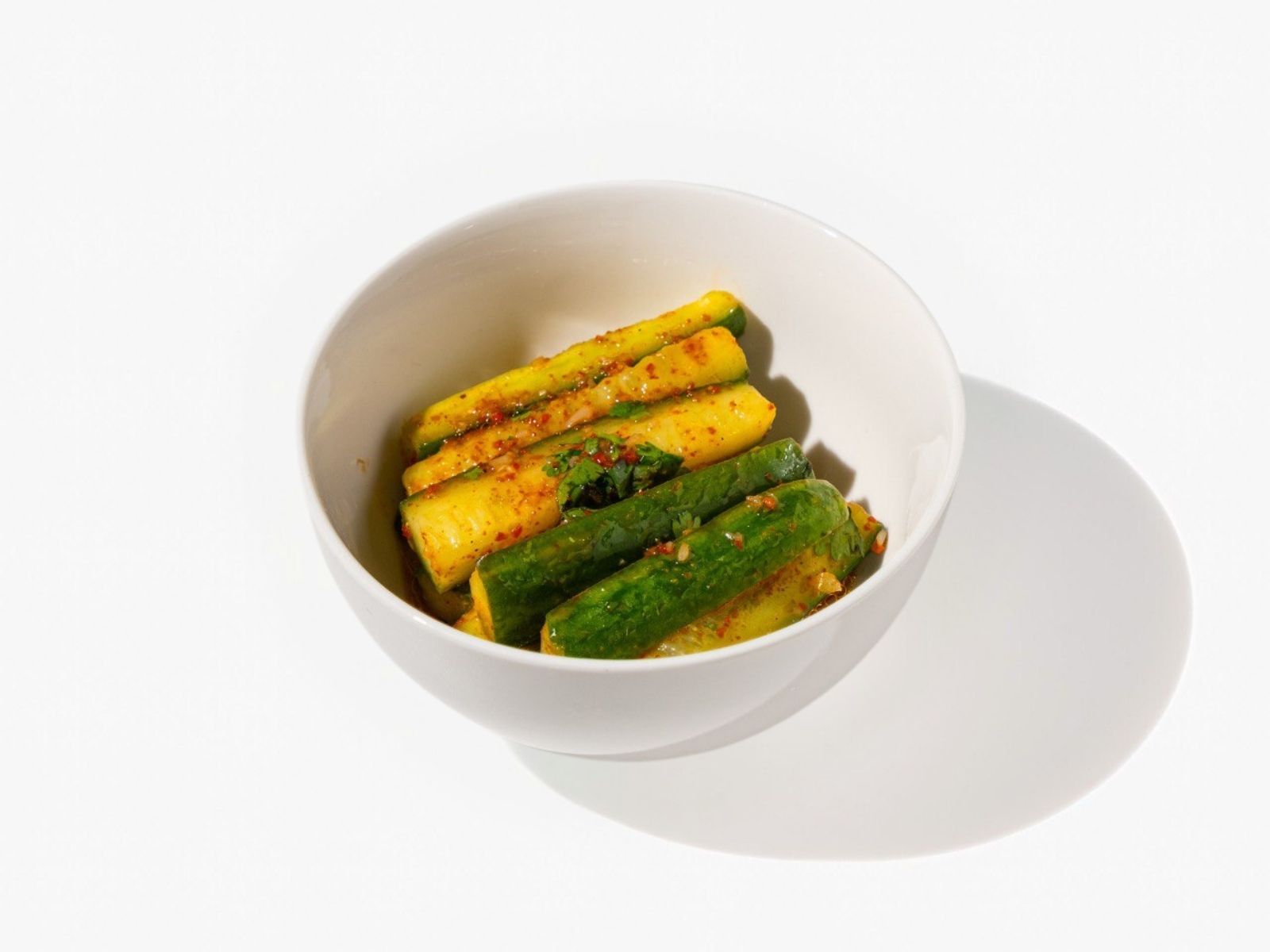 Салат из битых огурцов