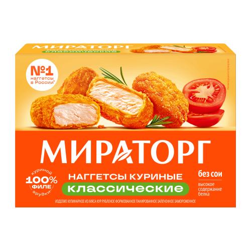 Наггетсы куриные Мираторг Классические 250г
