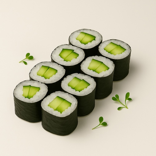 Хосомаки огурец