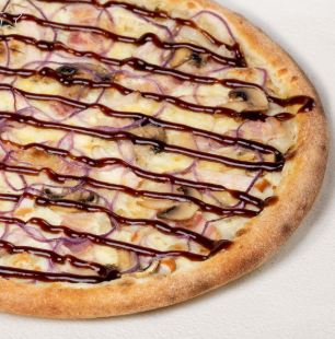 Чикен барбекю на тонком тесте 25 см