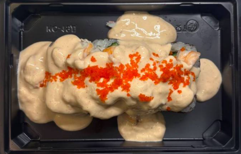 Сливочный ролл с креветкой