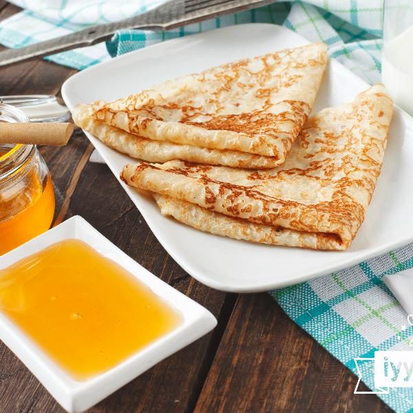 Блинчики с медом