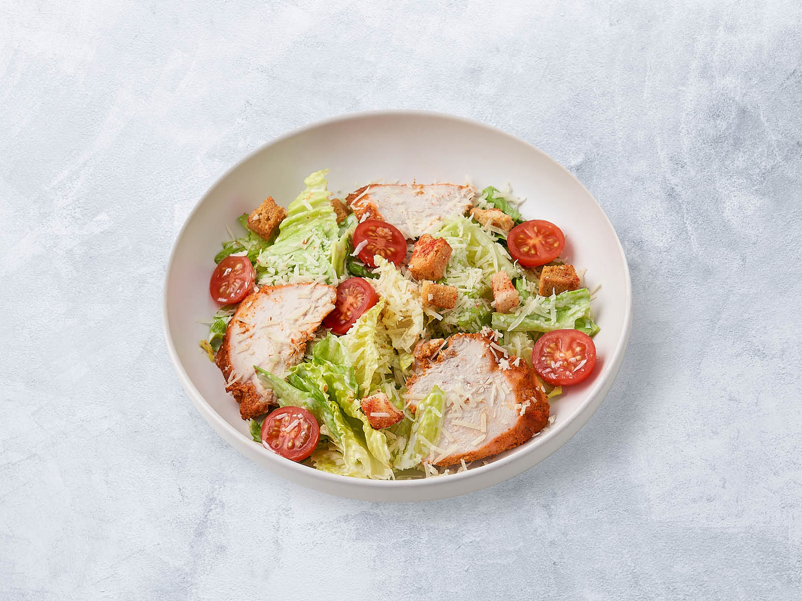 Цезарь с курицей.