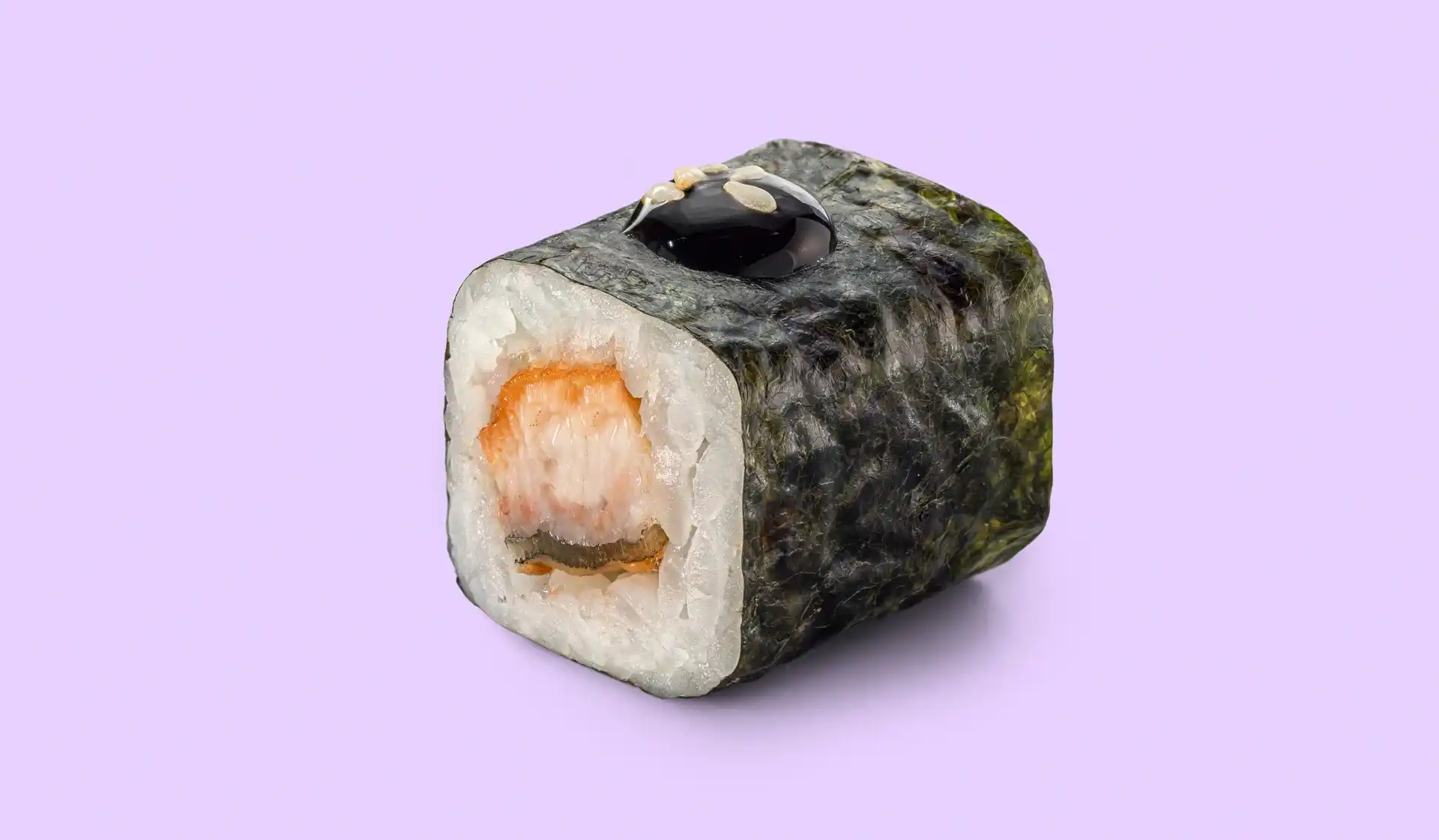 Маки с угрем