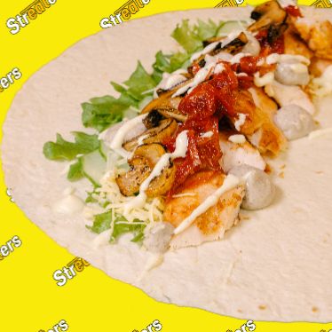 Трюфельная шаурма с курицей