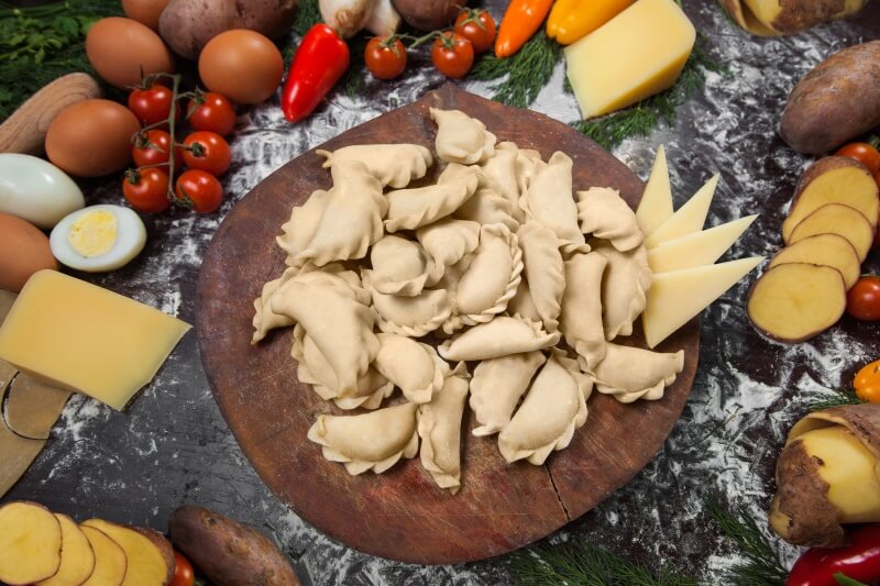 Вареники с картофелем и сыром
