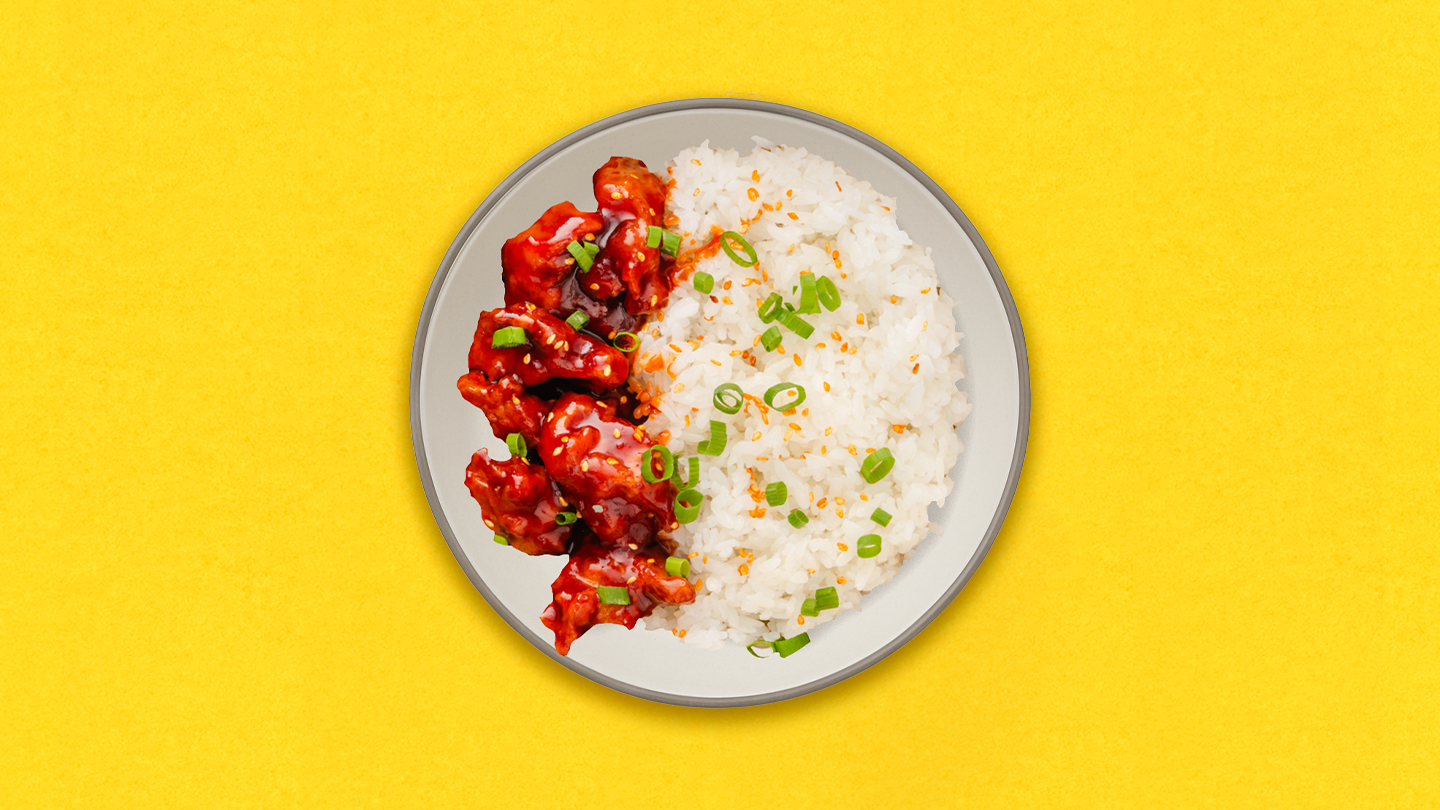 Чикен топпаб  в кисло-сладком соусе