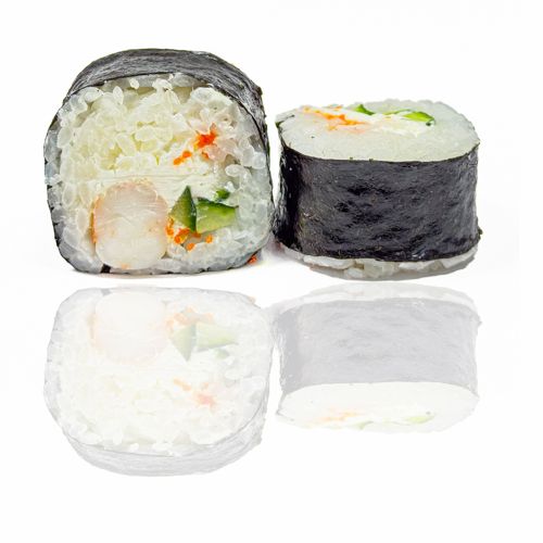 Сливочная креветка с огурцом