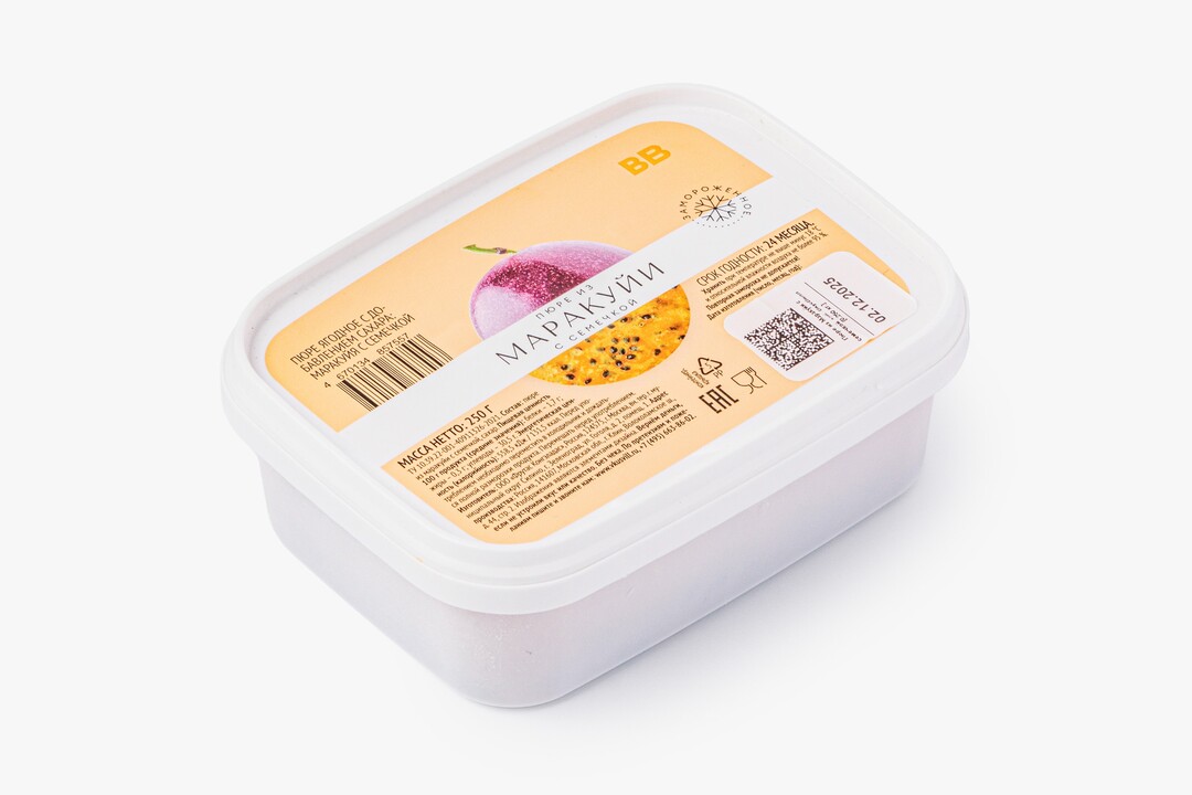 Пюре маракуйи с семечкой, зам.(Продукт замороженный)