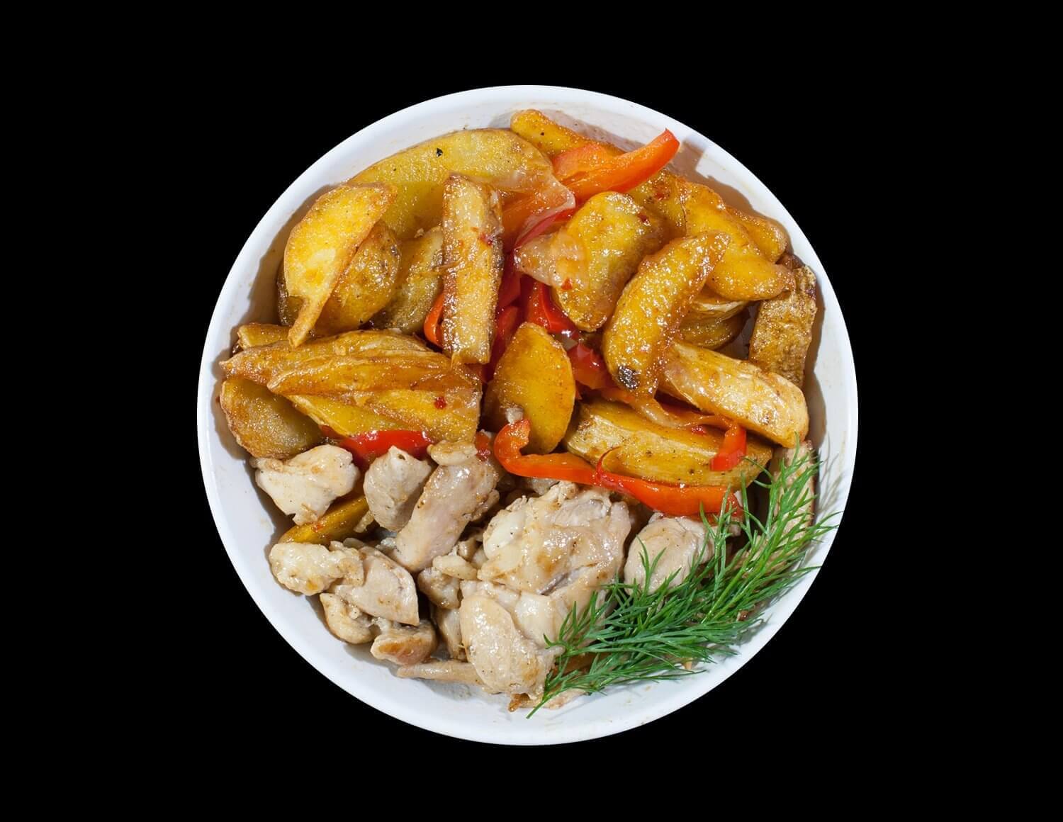 Курица по балкански