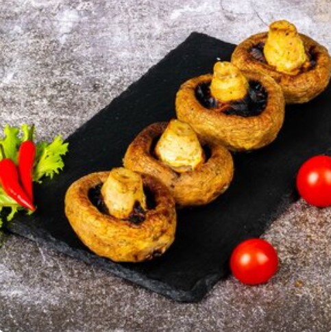 Шампиньоны на углях