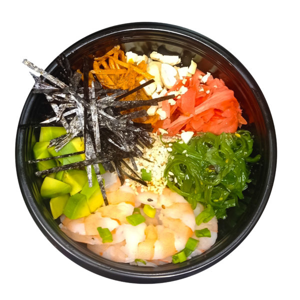 Боул с креветками