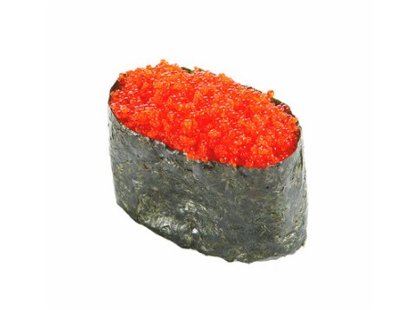 Гункан с красной икрой