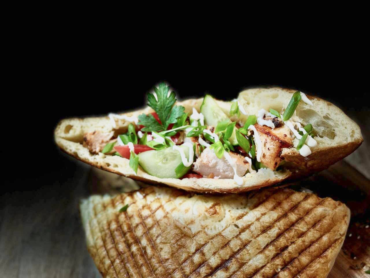 Гирос с курицей