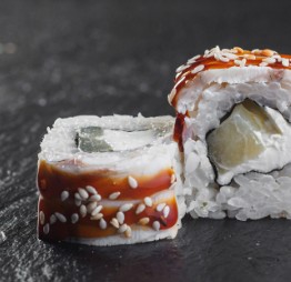 Сливочный с угрем и ананасом