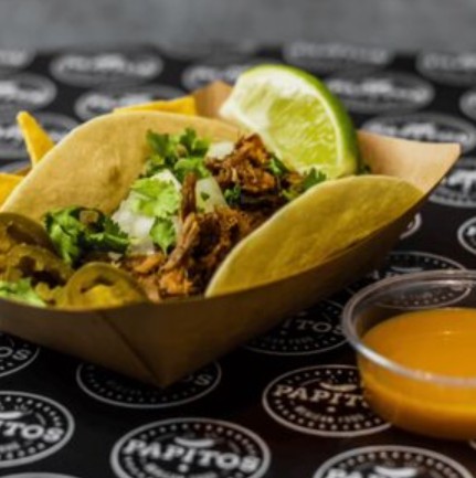 Тако с говядиной