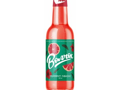 Лимонад Волчок Грейпфрут-гибиску