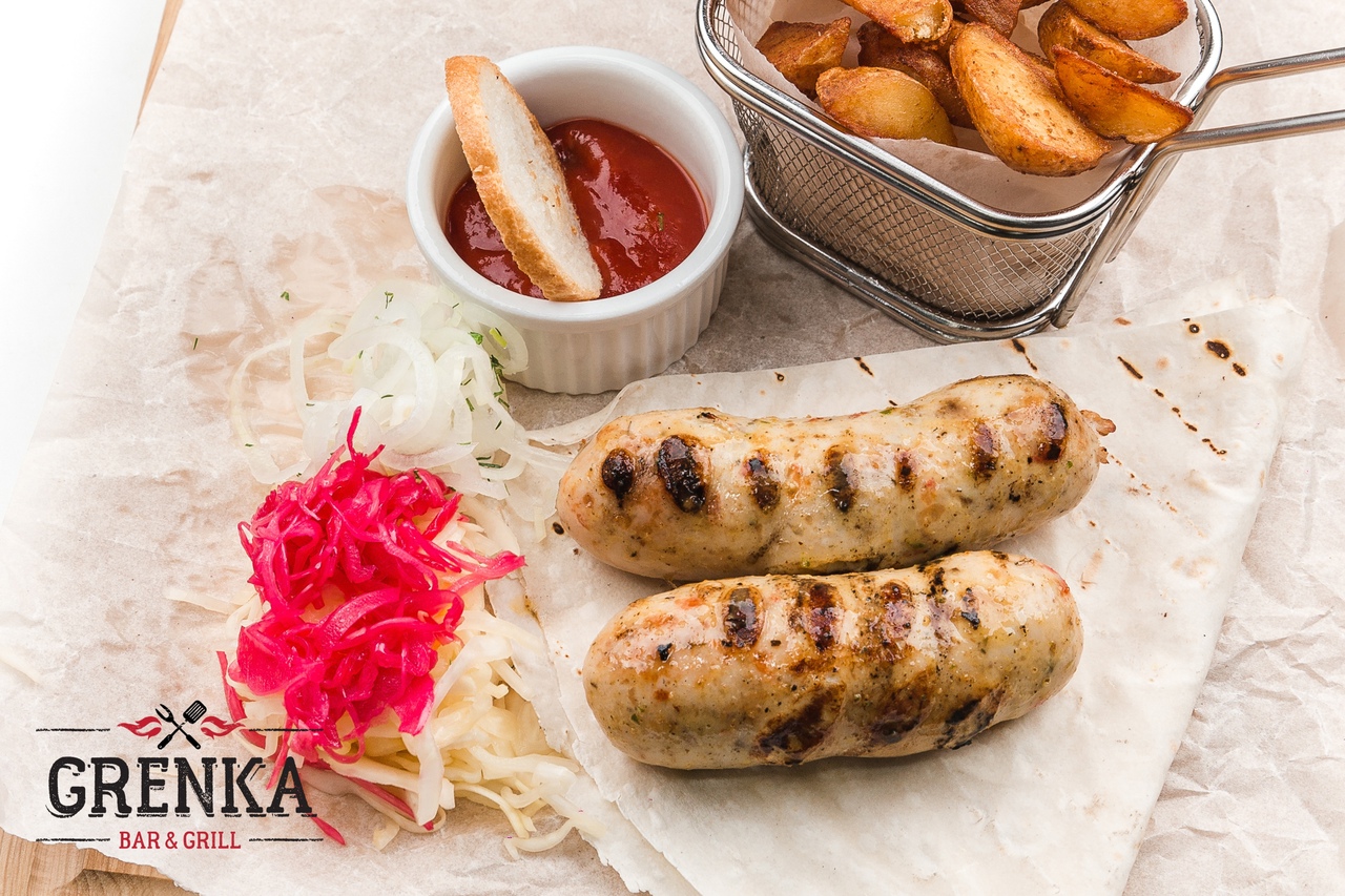 Колбаски-гриль куриные