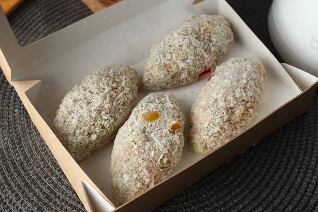 Рубленные котлеты из курицы с овощами (4шт)