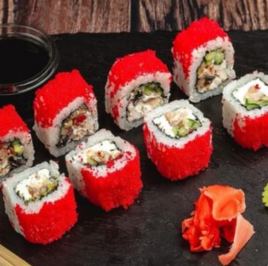 Унаги Калифорния Ролл