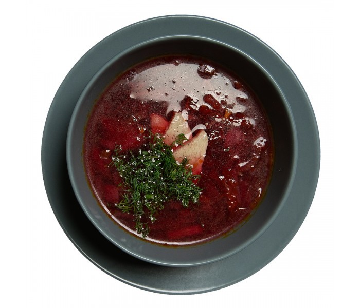 Борщ с мясом Д