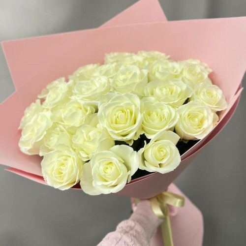 Букет "Белоснежные розы"