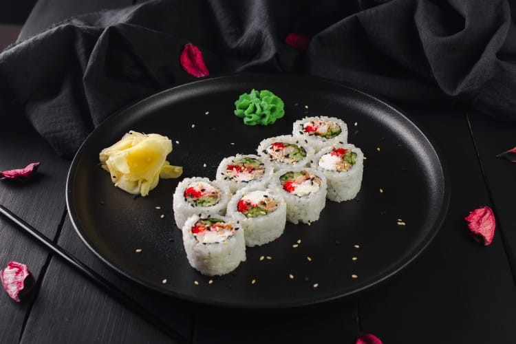 Seven ролл с угрем