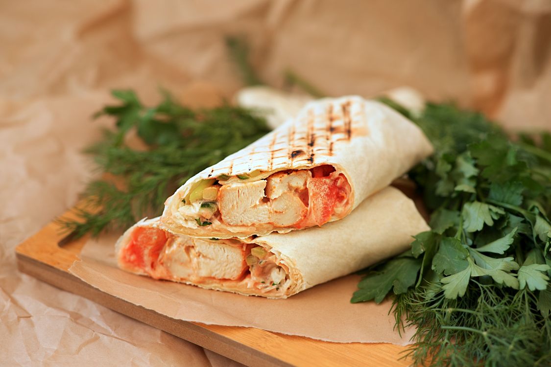 Шаурма куриная с шашлыком