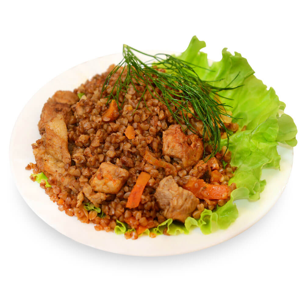 Гречка с мясом