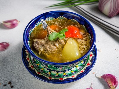 Шурпа с бараниной