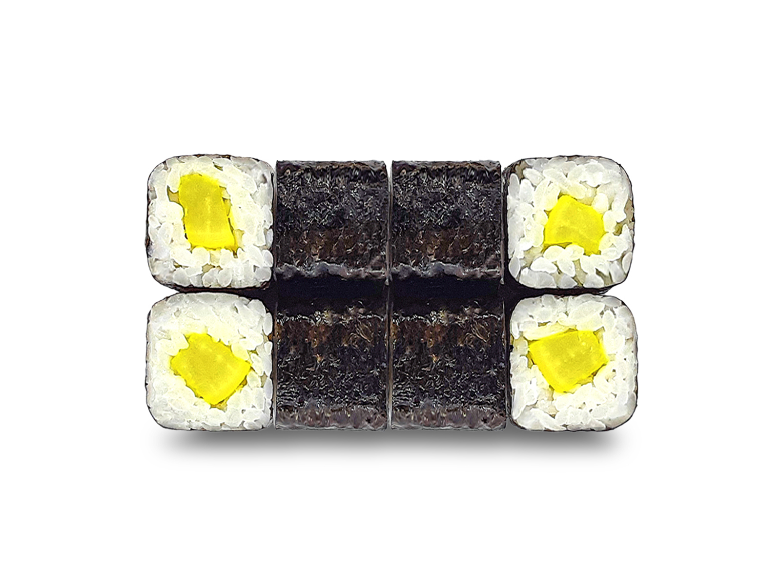 мини ролл с такуаном