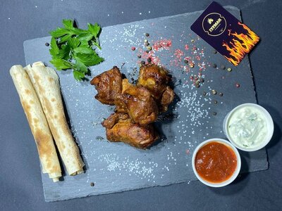 Шашлык из свиной шеи