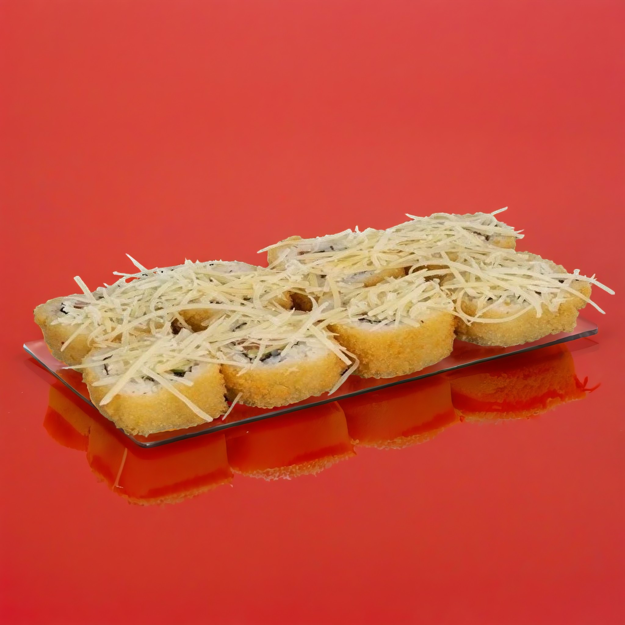 Ролл жареный Цезарь