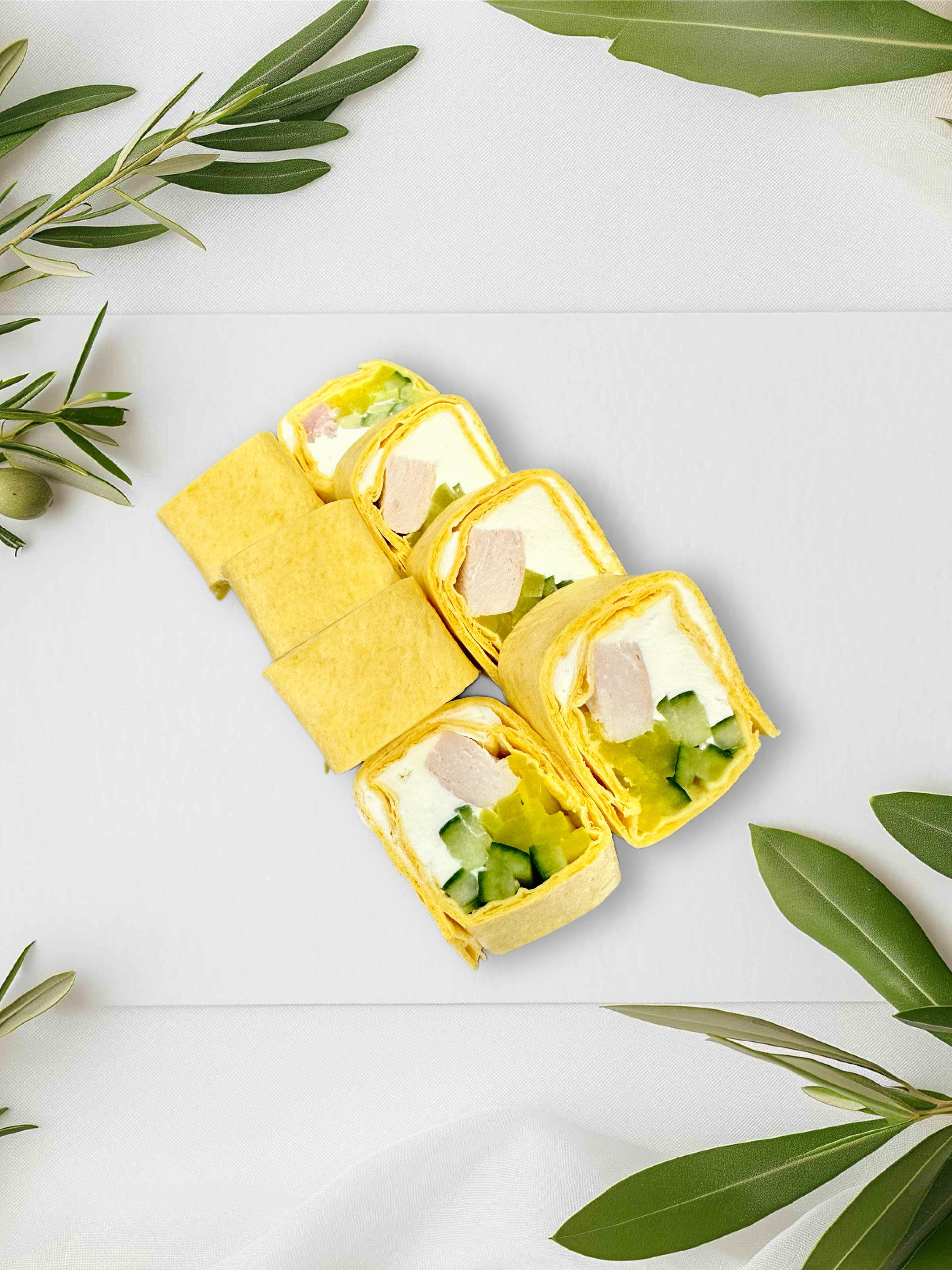 Тортилья с курицей 