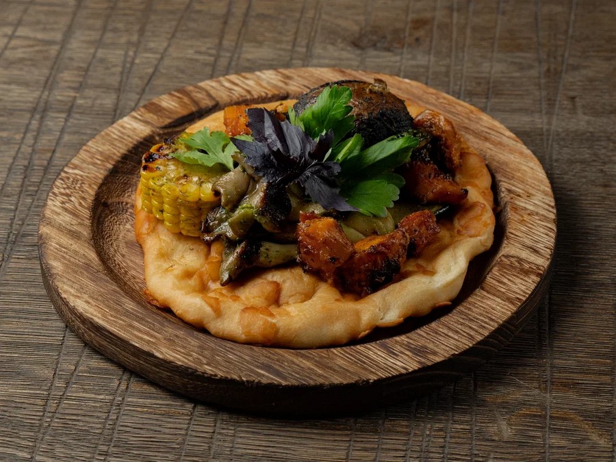 Овощи на мангале