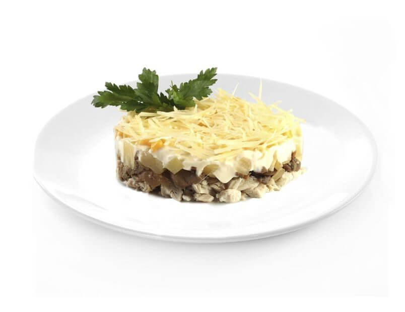 Салат грибной и с курицей "Мечта"200гр