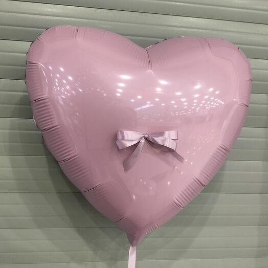 Шар сердце фольгированное