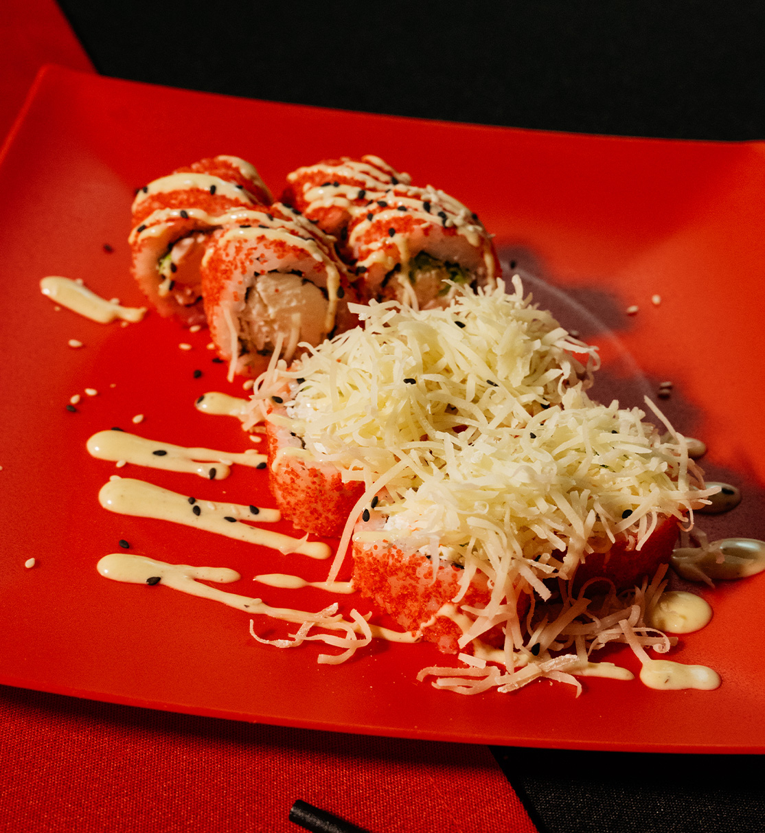 Ролл Сырная креветка