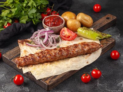 Люля-кебаб из баранины