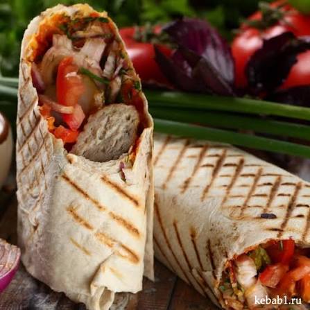 Шаурма со свининой