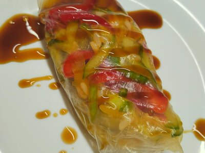 Овощной спринг-ролл