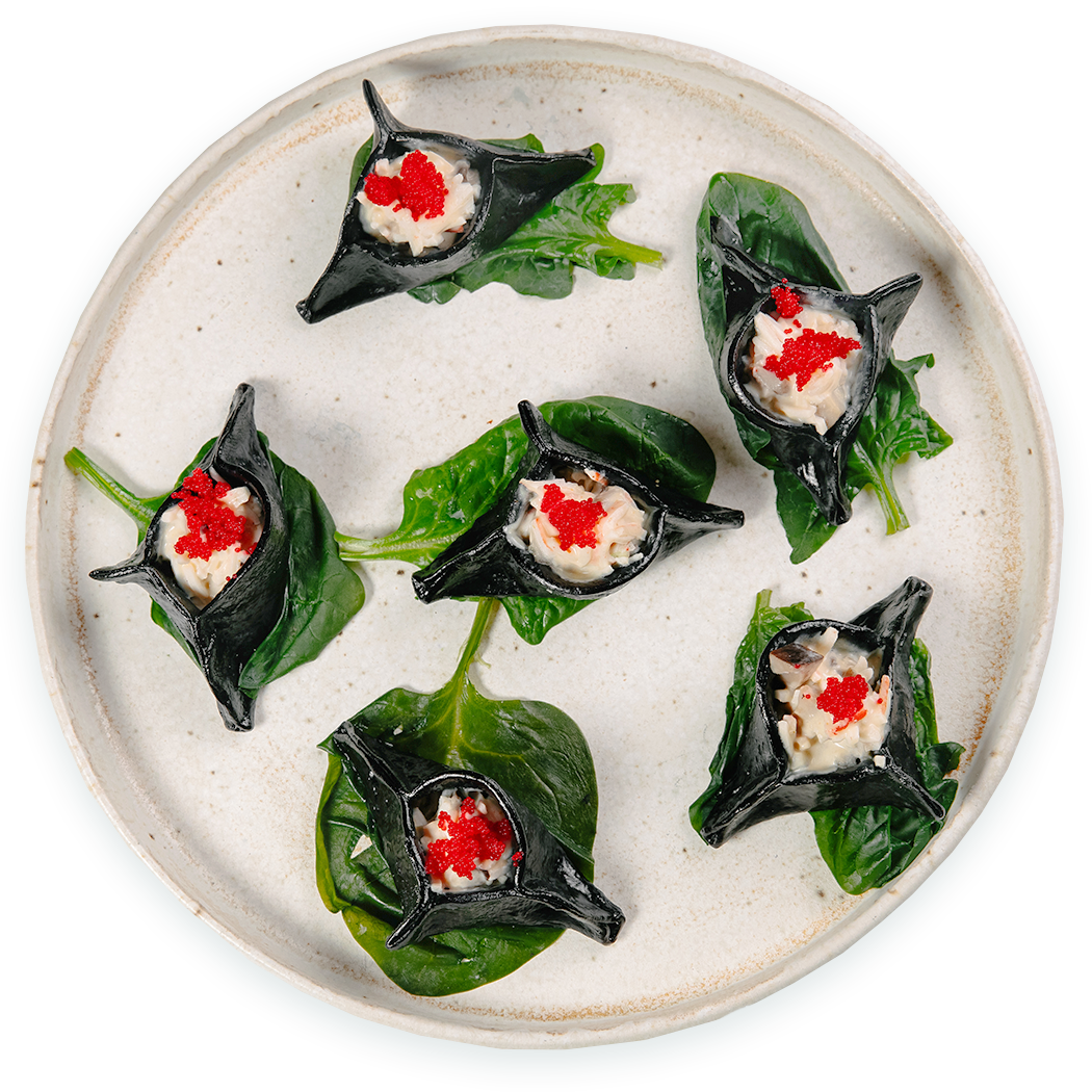 «Black Thai» дим самы с крабом и креветкой