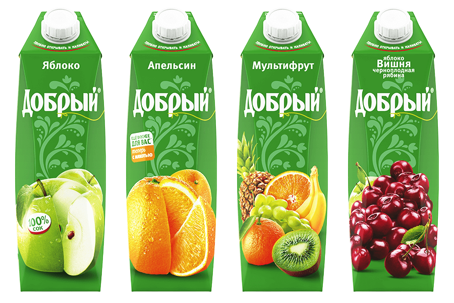 Сок "Добрый" в ассортименте