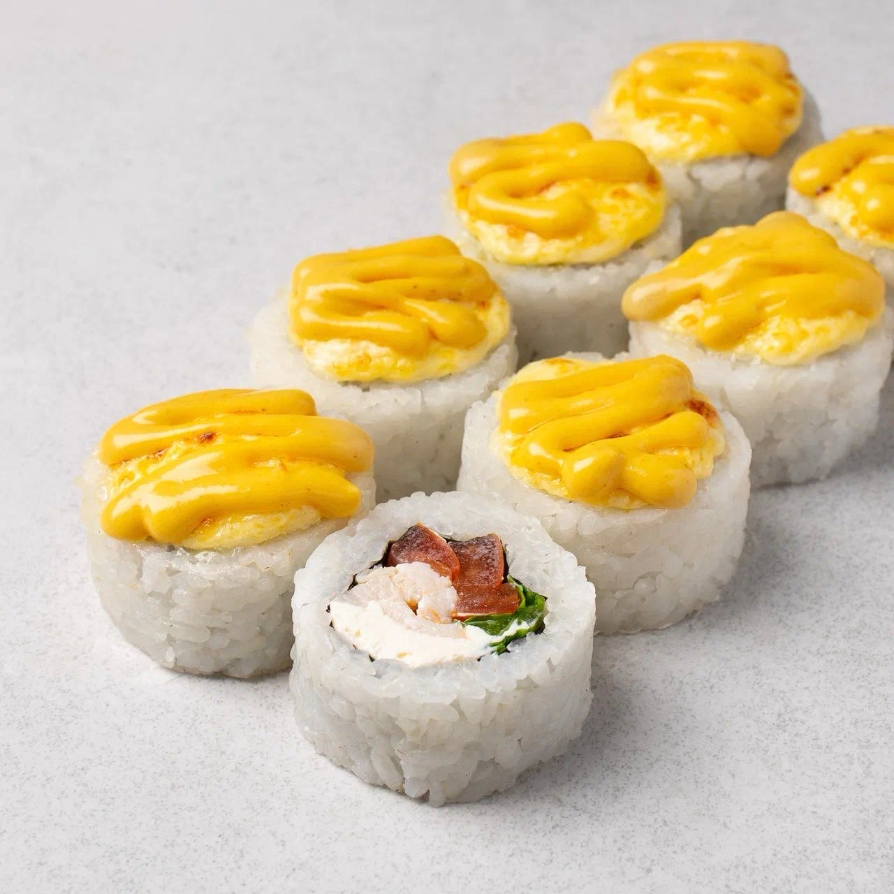 Запеченный с курицей
