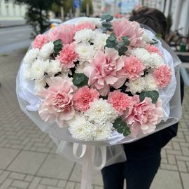 WOW букет роз с хризантемой