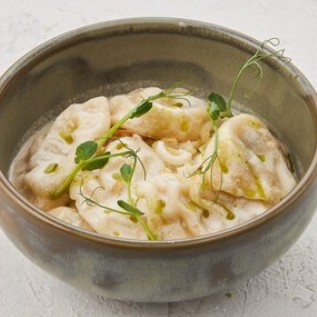Вареники с картофелем и грибами