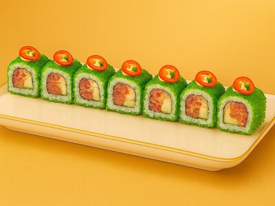 Ролл Острый тунец бигай