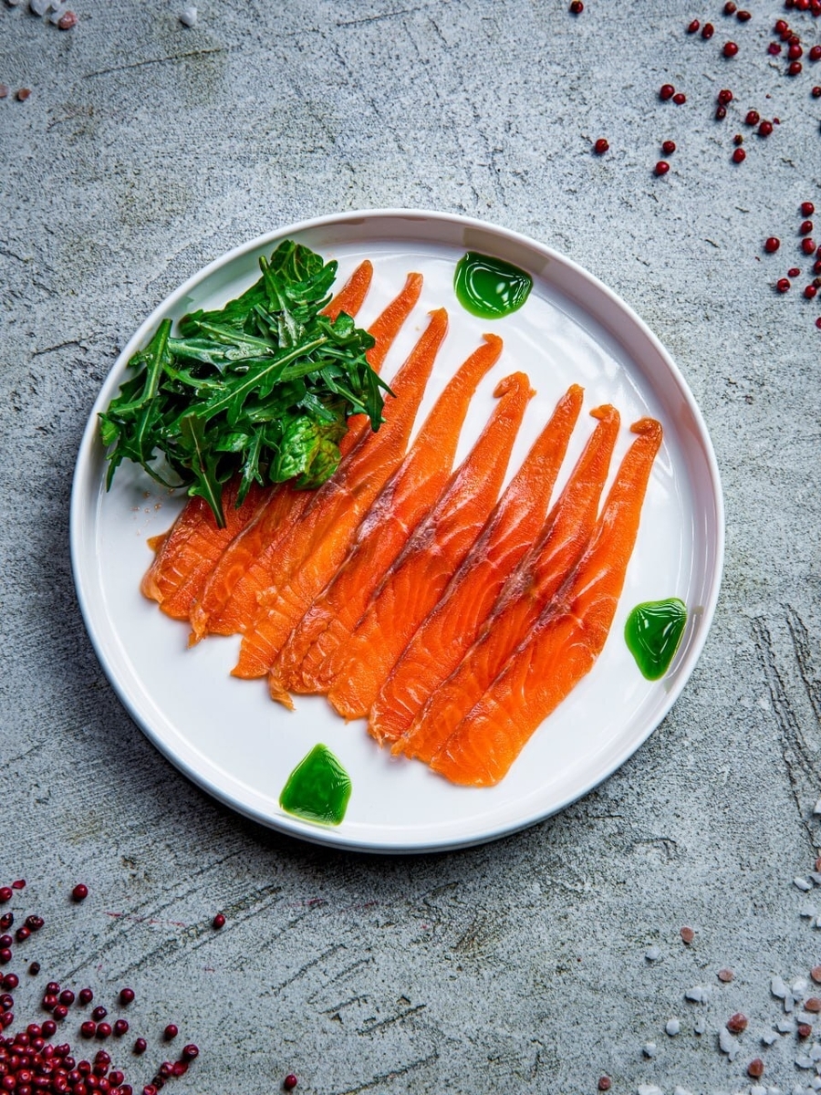 *Лосось слабой соли