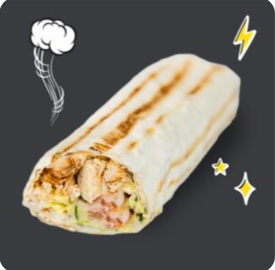Гирос с курицей