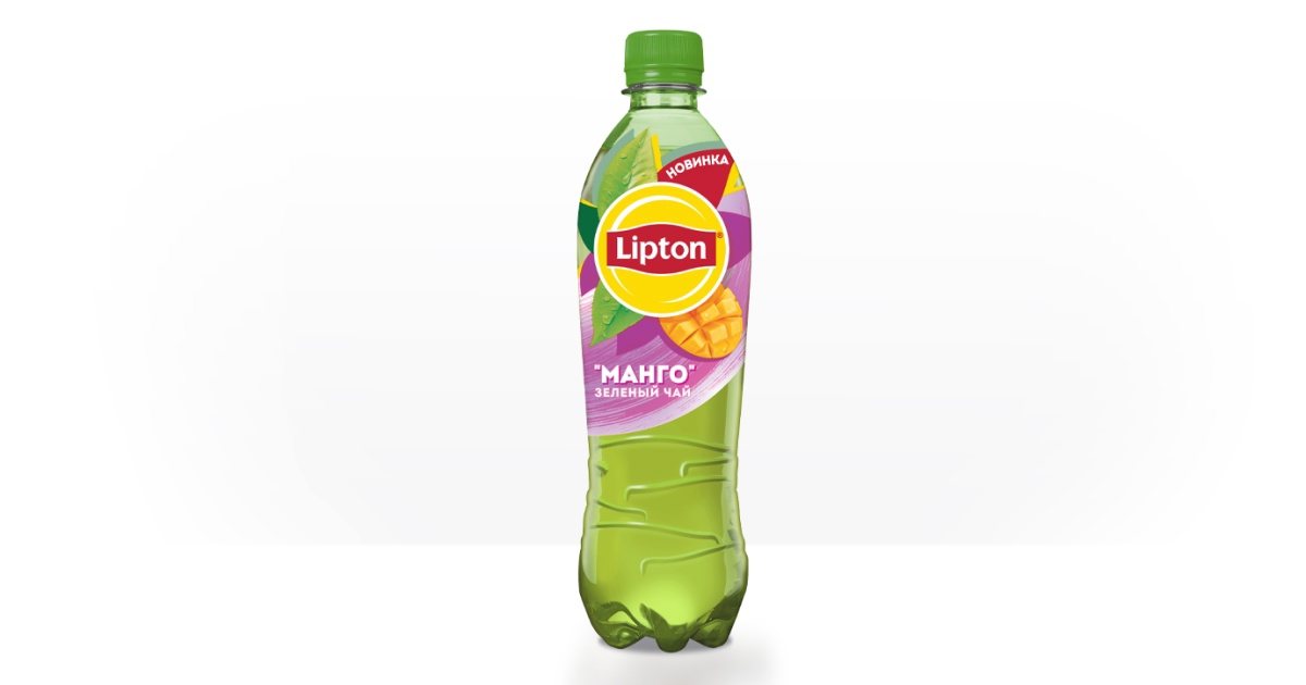 Чай "Липтон зелёный с манго" 0.5